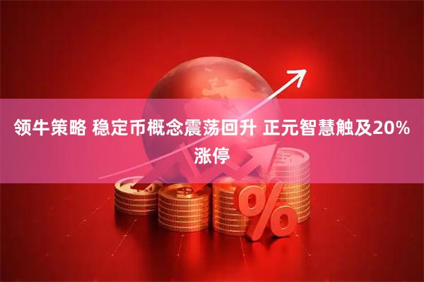 领牛策略 稳定币概念震荡回升 正元智慧触及20%涨停